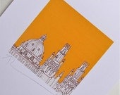 SIGNED PRINT  Oxford Rooftops