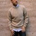 80s 90s OXFORD wool SWEATER simple classic PREPPY style