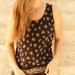 90s slouchy BAROQUE aladdin oversize VICTORIAN tank top