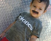 Cojones 2T or 4T Gray Baby Burnout T Shirt