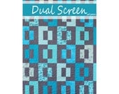 Dual Screen - a PDF Quilt Pattern in Throw, Twin and Queen size