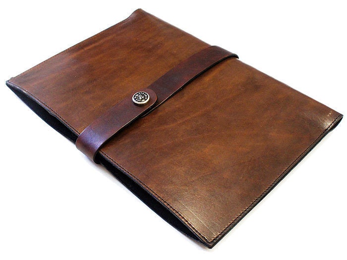 iPad 2,3,4 Leather Sleeve - Antique