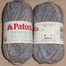 Socks Yarn Patons Stretch Blue Gray Yarn Shades Crochet Yarn Knitting Yarn Three Skeins Craft Supplies YacketUSA