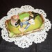 Souvenir AshTray Ceramic Hill Billy Hobo Farmer John Moonshiner Corn Likker Ash Trays Made in Japan Vintage YacketUSA