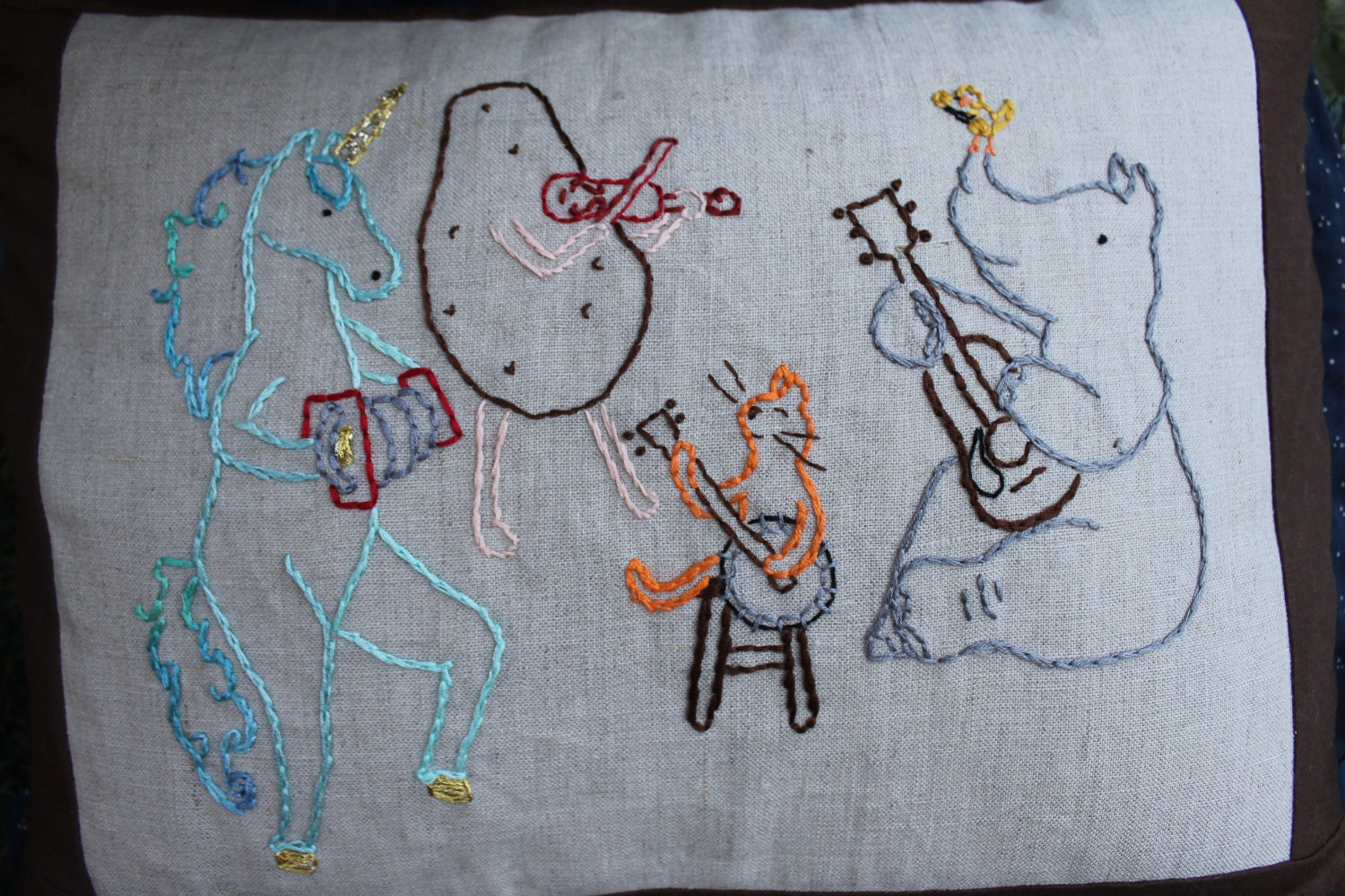 Front Porch Band - Embroidery Pattern