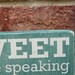 Family Rules of the House Subway Sign - Hand Painted and Distressed - 11"x24"