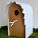 Modern Birdhouse - Canopy series in Birch