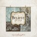 CLEARANCE - Believe 12x12 Art Print