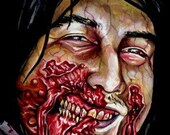 ZOMBIES 6x8" Custom Zombie Portrait.