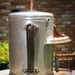 Birdhouse Bird house Repurposed Upcycled Aluminum Vintage Perculator Coffee Pot with Recycled Found Items OOAK
