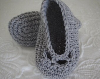 Triple Loop Slippers Crochet Bootie Pattern (307)
