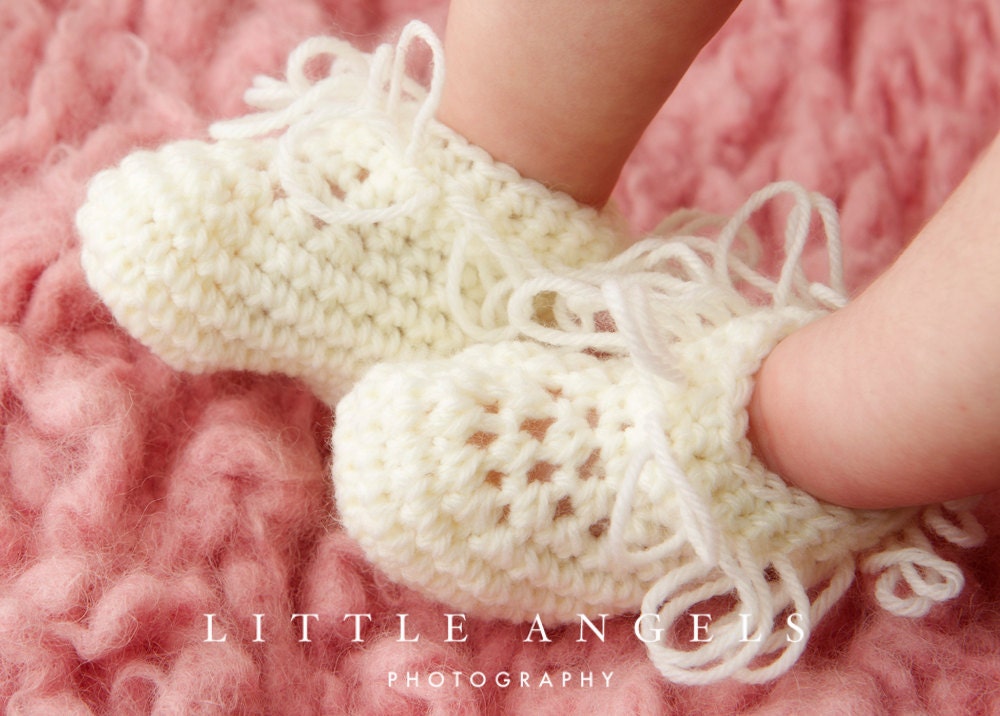 Loopy Moccasins Crochet Booties Pattern (309)