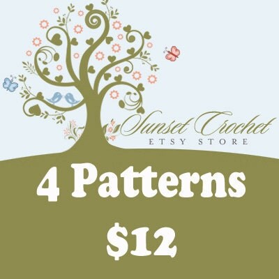 Patterns For Sale | HodgePodge Crochet