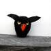cat toy catnip owl needle felted
