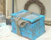 Aromatic or DecorativeTrinket Box,  Primitive, Cottage Decor, Rustic, gift under 20