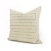 Geometric pillow cover - Teal green, black and natural beige minimalist geometric decorative pillow case - 16x16 pillow cover