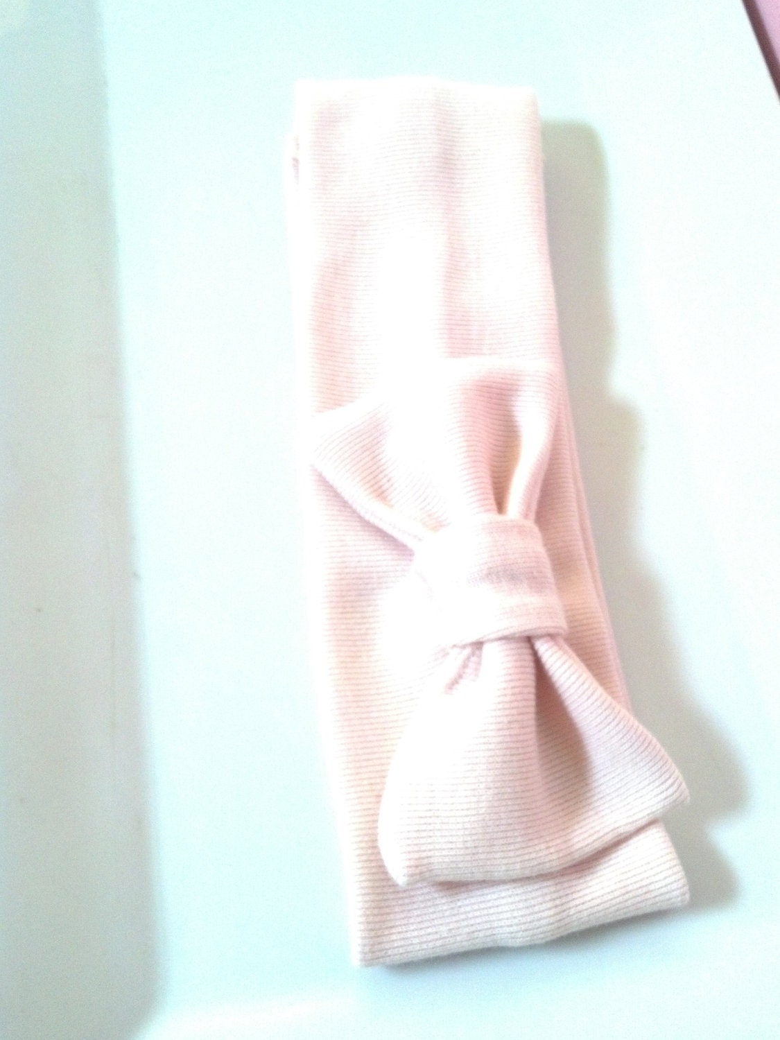 Light Pink Headband with Bow