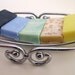 Sample set: a selection of five luxury cold processed soaps