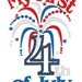 My first 4th, 4th of July and plain fireworks design - machine embroidery applique design 4 types - in few sizes for hoop 5x7