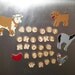 Wooden Alphabet Magnets - Set of 26 Letters