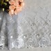 3.33 Yards Light Bluegrey Embroidery Lace Trims 6.7 Inches Wide