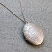 Vintage style Dandelions flower oval Locket - S2014