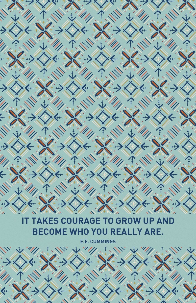 It takes courage