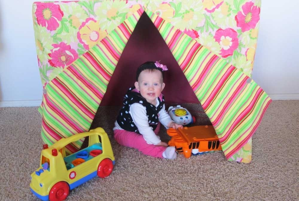 Card Table Play Tent