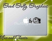 Mac and Cheese vinyl decal