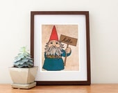 Gnome Print, 8"x10"
