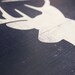 Navy Deer Print, 16" x 20" - FREE SHIPPING