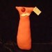 Ready to Ship - Cat Mustache Edition Primitive Plush Kitty Rescue OOAK - Kittie Whiskers "Biliby Carter"