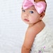 Wild Orchid Pink Sweet Satin Bow - Baby Toddler Child Girls Headband or Clip Hairbow