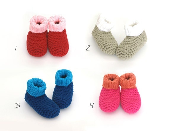 Baby Crochet Slippers