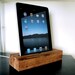 iPad 3 Cradle - Handmade Wood Cradle and Snyc Cable