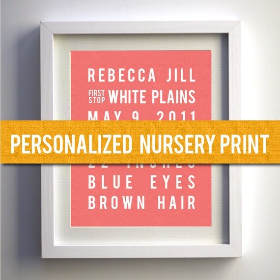 Baby Girl Nursery Art Print. Typography Print. Nursery Prints. Mothers Day. Playroom Wall Art