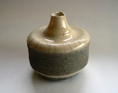 Raku Crackle Bud Vase
