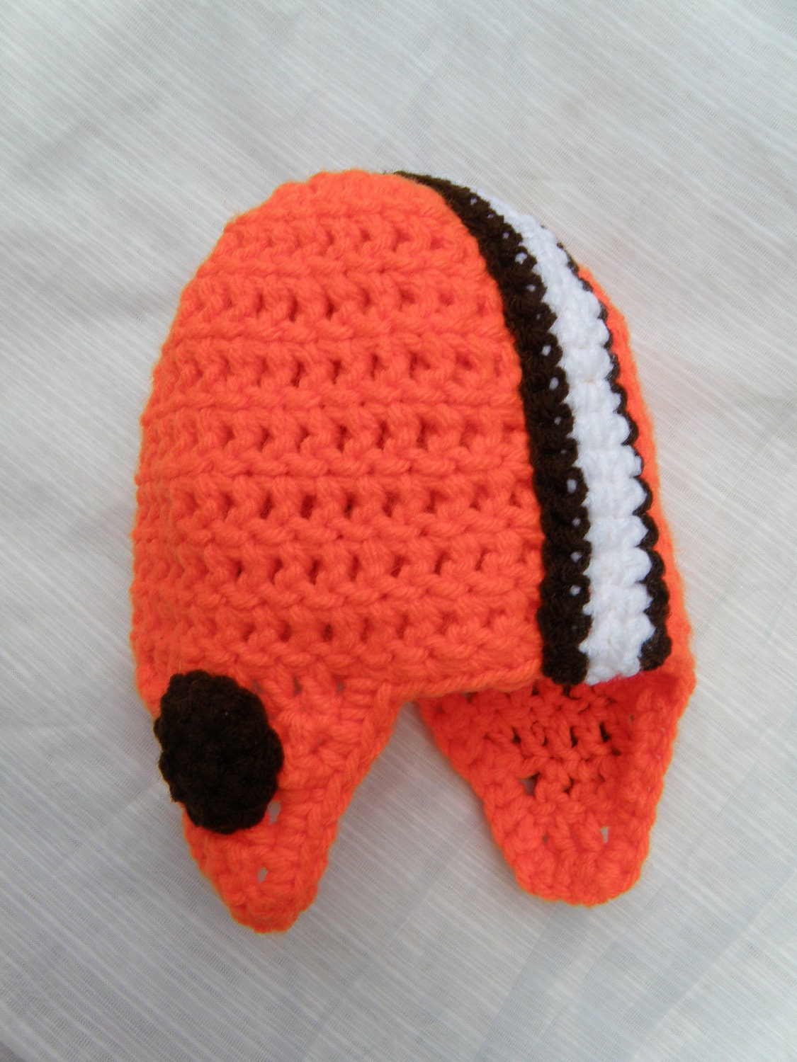 Cleveland Browns Football Hat -- Sizes 0-3 months or 3-6 months -- Choose Size and color (for a different team)