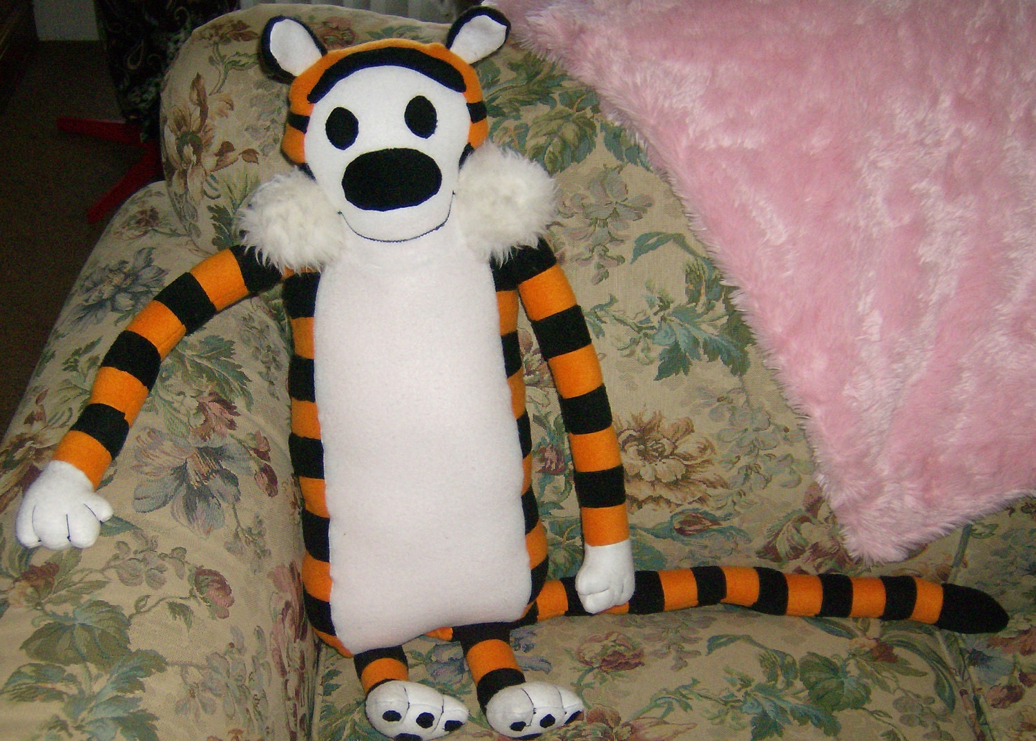 stuffed hobbes doll