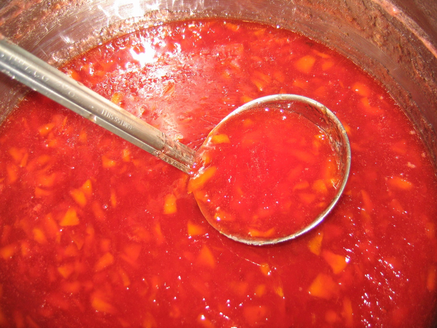 Gourmet Nectarine Jam, 8 oz Organic Nectarines Sweet Tart
