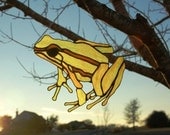 Stained Glass Frog