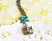 Little Seamstress- Sewing Machine Charm Necklace