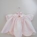 Vintage 1960s Baby Dress / Pink and Lace / Nannette