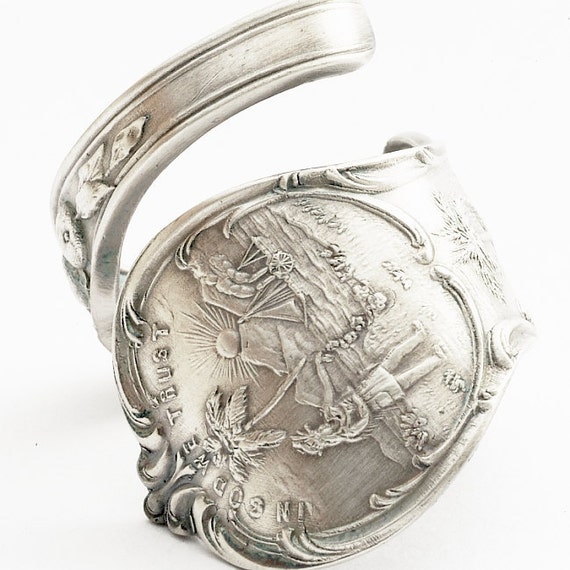 Sterling Silver Spoon Ring Florida Souvenir, Handmade in Your Size ...
