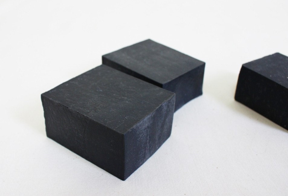Thank you Sale 20% Bamboo Charcoal Soap with Japanese Camellia Oil, All Natural, Gift wrapped with Korean traditional paper