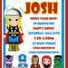 The Avengers birthday invitation thor hulk ironman capt america many colors...DIY you print custom photo card by delightfulprints