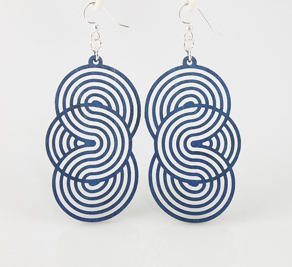 Seamless Circles - Lightweight - Eco Friendly Earrings