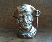 Vintage English Pirate with Skull and Crossbones Hat