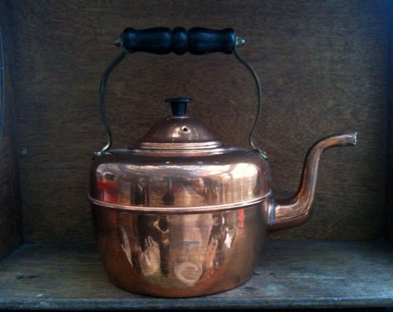 Vintage English Copper Kettle