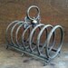 Vintage English Metal Toast Rack